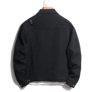 Black Jeans Coat for Men